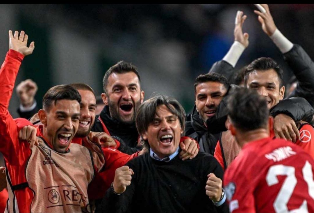 Bir millete, milli takımı yeniden sevdirdi.
Tebrikler BİZİM ÇOCUKLAR 
Teşekkürler #Montella hocam! 🇹🇷👏
#EURO2024