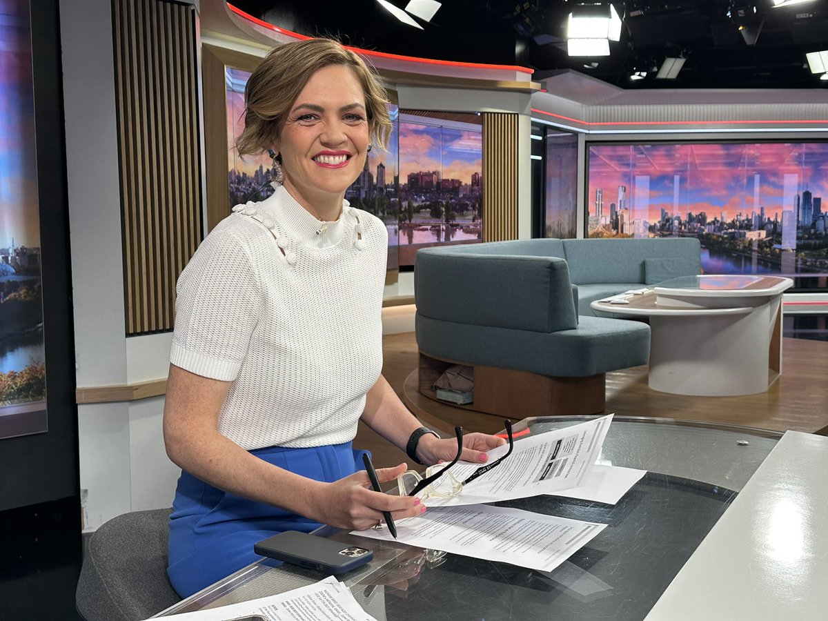 Michael Rowland (@mjrowland68) on Twitter photo A sad but fond farewell to <a href="/Mad_Morris/">Madeleine Morris</a>, who’s leaving News Breakfast (and the ABC) on Friday. Madeleine has been a key part of our team for many years, both as a superb finance presenter, and as co-anchor (where she has always had my measure 😁).
Go well, Madeleine! A sad but fond farewell to <a href="/Mad_Morris/">Madeleine Morris</a>, who’s leaving News Breakfast (and the ABC) on Friday. Madeleine has been a key part of our team for many years, both as a superb finance presenter, and as co-anchor (where she has always had my measure 😁).
Go well, Madeleine!