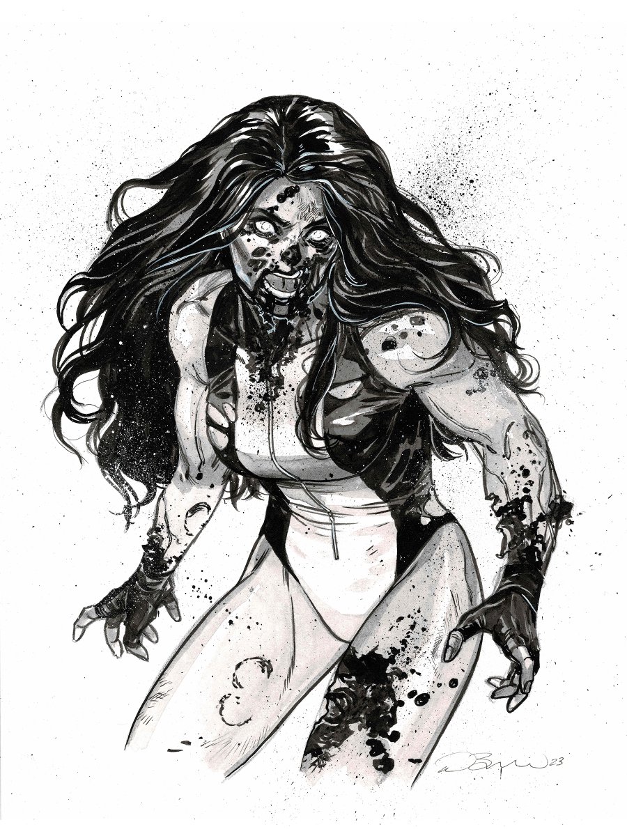 She-Hulk...bite #marvelzombies