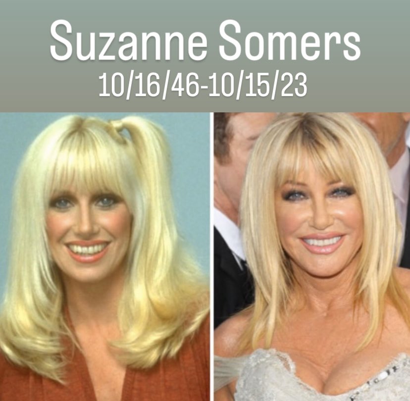80sThen80sNow's tweet photo. Born Suzanne Marie Mahoney on October 16th 1946, This Actress Appeared in Approximately 50 Movies and TV Shows Since 1968.

80s Wise, Suzanne Appeared in the Following:

Three’s Company (1977-1980)
Nothing Personal (1980)
Hollywood Wives (1985)
Goodbye Charlie (1985)
She’s the Sheriff (1987)
Totally Minnie (1988)

#suzannesomers #Threescompany #actress #tv