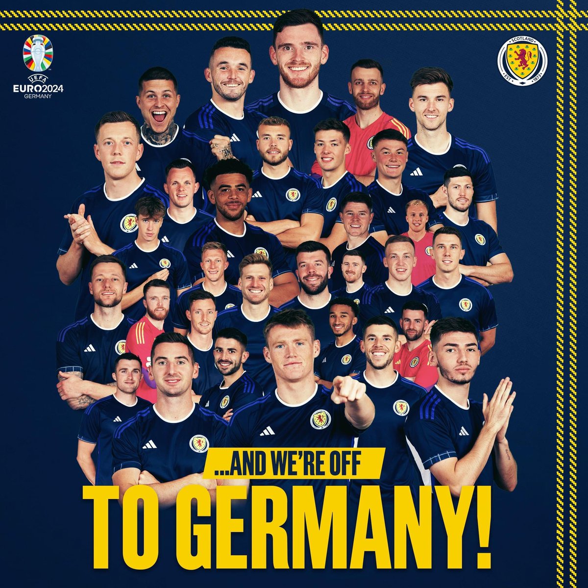 Congratulations @ScotlandNT 🤍 #EURO2024