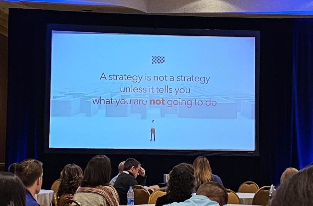 ESMcMillan's tweet image. Say it louder for the people in the back!
#PRSAICON