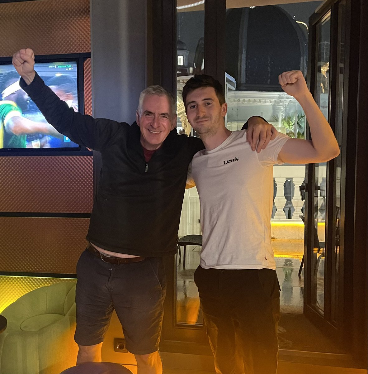 Domjack8's tweet image. Anti-climax celebrating it in a wee bar in Madrid, but fuck it we’ll be coming 🏴󠁧󠁢󠁳󠁣󠁴󠁿🏴󠁧󠁢󠁳󠁣󠁴󠁿🏴󠁧󠁢󠁳󠁣󠁴󠁿