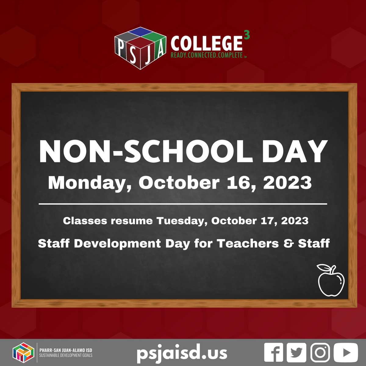 PSJA ISD tweet media