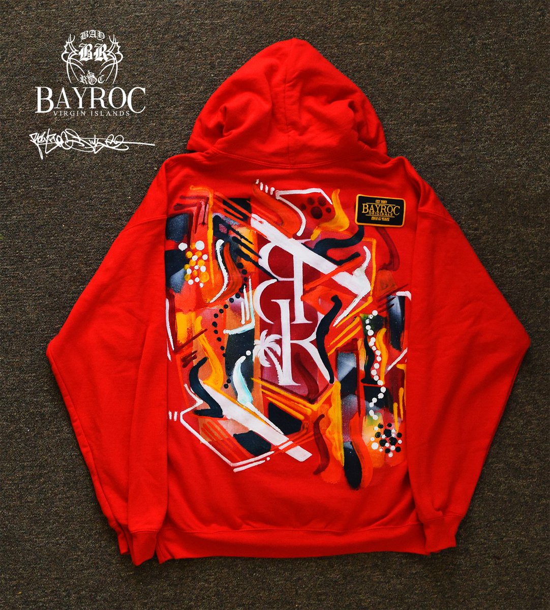 BayRocStyles's tweet photo. Hoodie season Handpainted exclusives #BayRoc https://t.co/ue3VsIxgrS