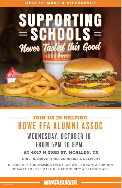 Please join us in supporting our alumni as they raise funds for our student scholarships!!! We hope to see you there Wednesday!! 🤠🤠🦉<a href="/McAllenISDCTE/">McAllen ISD CTE</a>