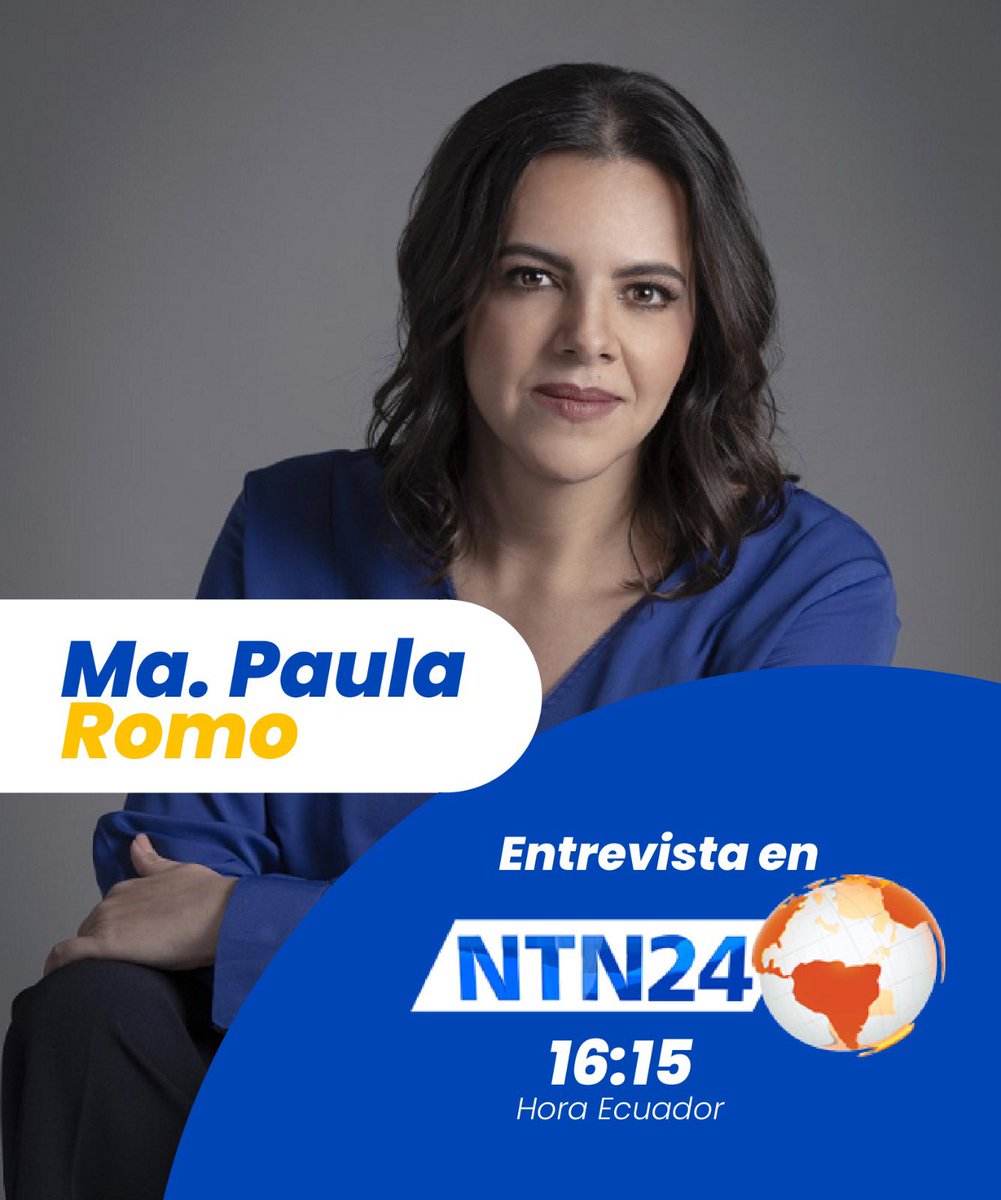 María Paula Romo tweet media