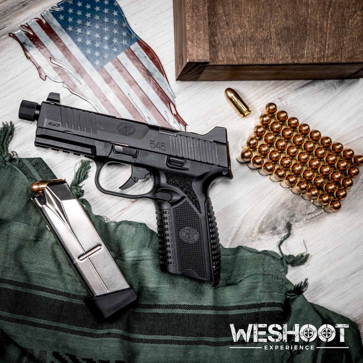 WESHOOTUSA's tweet photo. π₯ NEW at WESHOOT: FN 545 T in 45 ACP!
4.7" barrel, 10+1 capacity
Unmatched FN engineering Available in Lakewood, NJ for $1140. Experience precision!
#WESHOOT #FN545T #45ACP #LakewoodNJ #SafetyFirst https://t.co/rNnRVVba6h