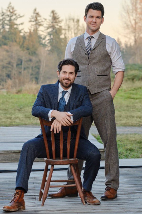 care612's tweet photo. The heroes of Hope Valley ❤️ #Hearties @ChrisMcNally_ @kevin_mcGarry @LindsayHeartie @brbird @hallmarkchannel @HunksOfHallmark @SCHeartHome https://t.co/NXX0vDnfeA