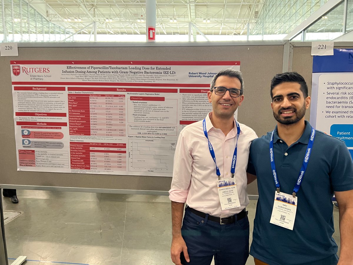 RWJMS_ID's tweet photo. #IDWeek2023 Had a great time learning as well as sharing our division’s work in ID over the last few days! See you all in 2024! ✈️ 🦠 https://t.co/0P5q2OEd16