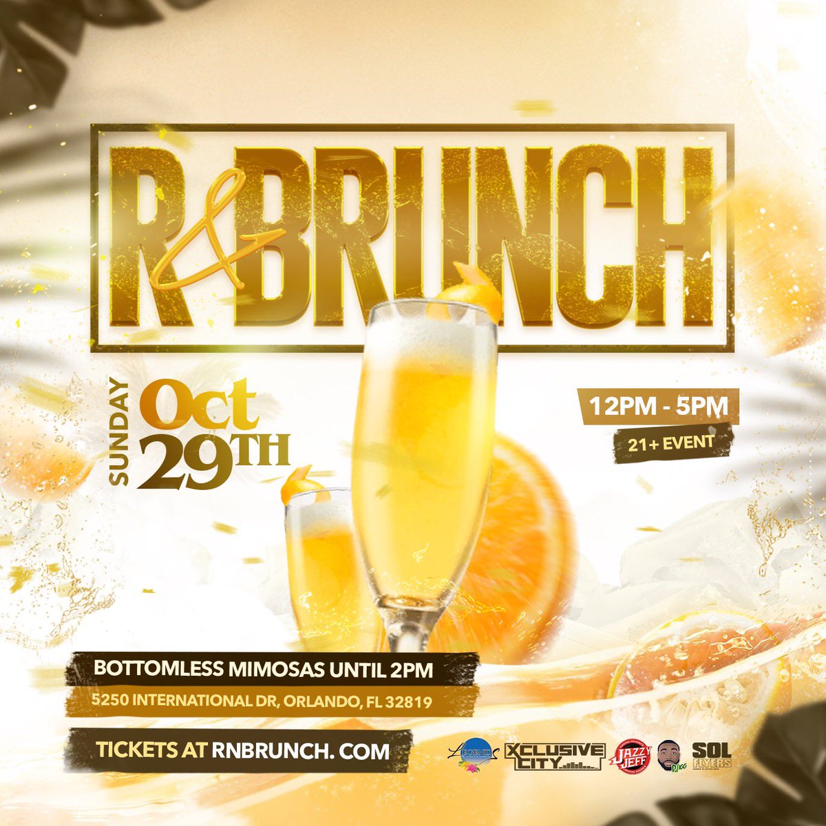 RnBrunch's tweet photo. We’re adding 1️⃣0️⃣ more Early Birds, get yours before the price goes up‼️

Can’t wait to see y’all at #RnBrunchOrlando 🥰 https://t.co/aT85wEeKNW