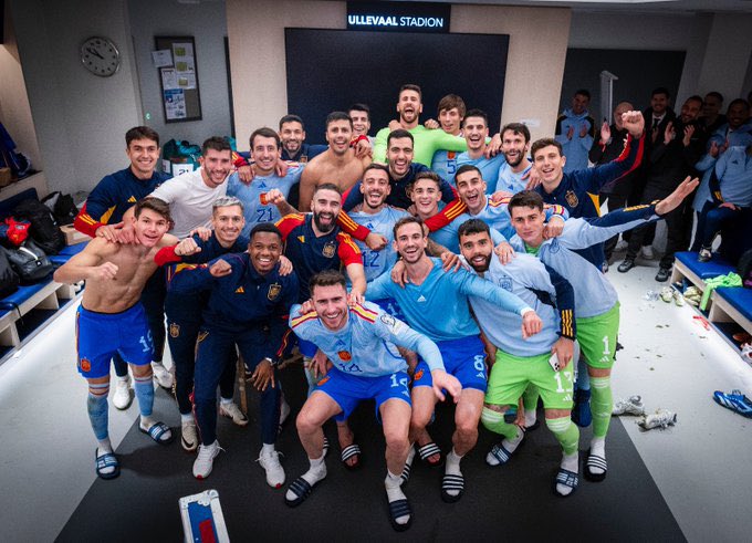 JoseluMato9's tweet image. Estamos en la #EURO2024 !! Enhorabuena equipo, Gracias afición! ❤️