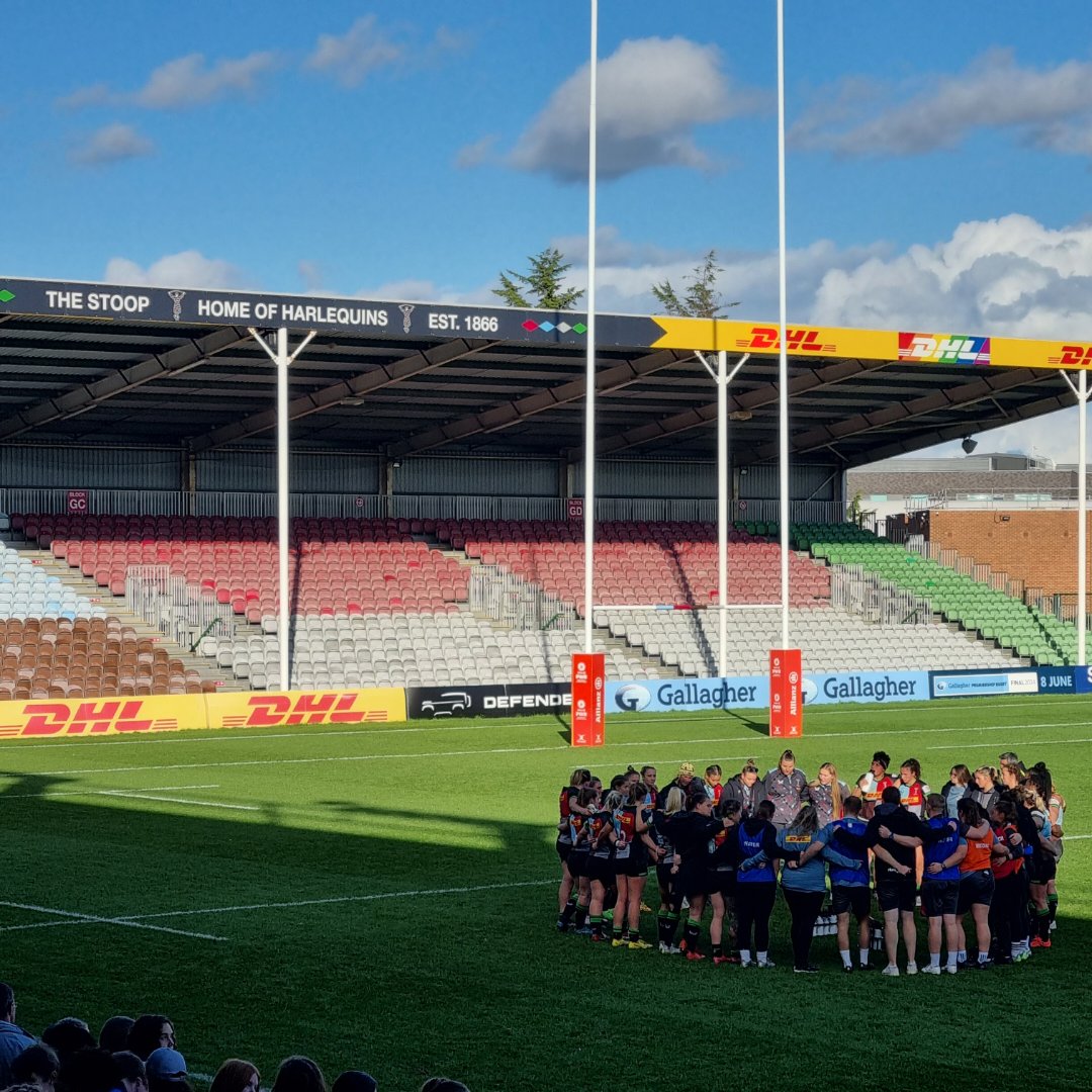 Sadly, it wasn't the desired result for @HarlequinsWomen yesterday. But it was awesome to be back at The Stoop for the first visit of the season.
Definitely sounded like they were inspiring the next generation! #COYQ #Harlequins #Rugby #TheStoop #HARvLOU