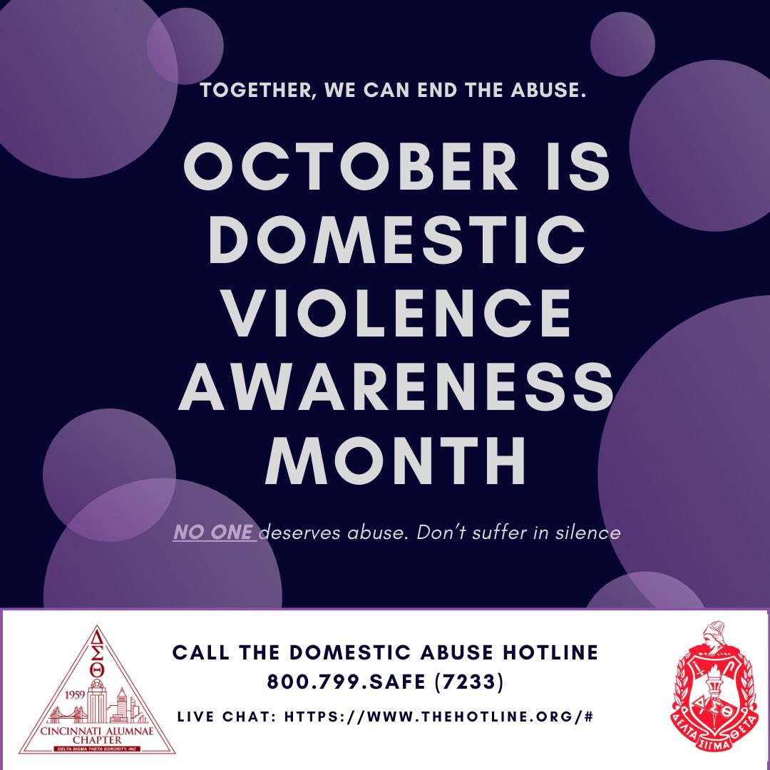 "You are not the darkness you endured. You are the light that refused to surrender." Delta Sigma Theta Sorority, Inc. supports those who have experienced domestic violence and abuse. Don't ignore the red flags. Help is available 1-800-799-SAFE (7233)