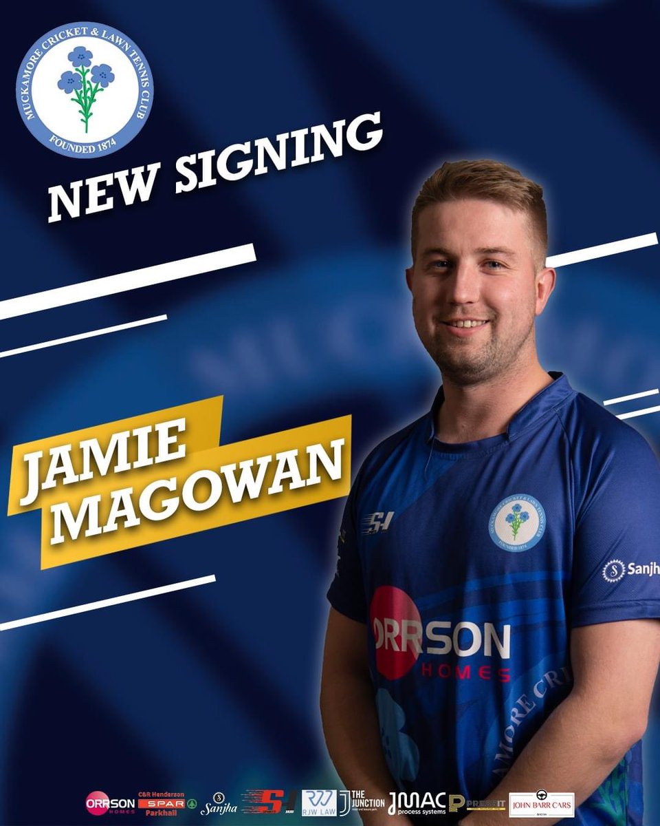 mcltc's tweet photo. Muckamore Cricket Club are delighted to announce the signing of wicket keeper batsman Jamie Magowan who returns to Moylena after two seasons at Derriaghy CC. Welcome back Jamie!! #muckamorefamily #bleedblue #continuetogrow #muckamorecc150 https://t.co/F7HcK1tcwC