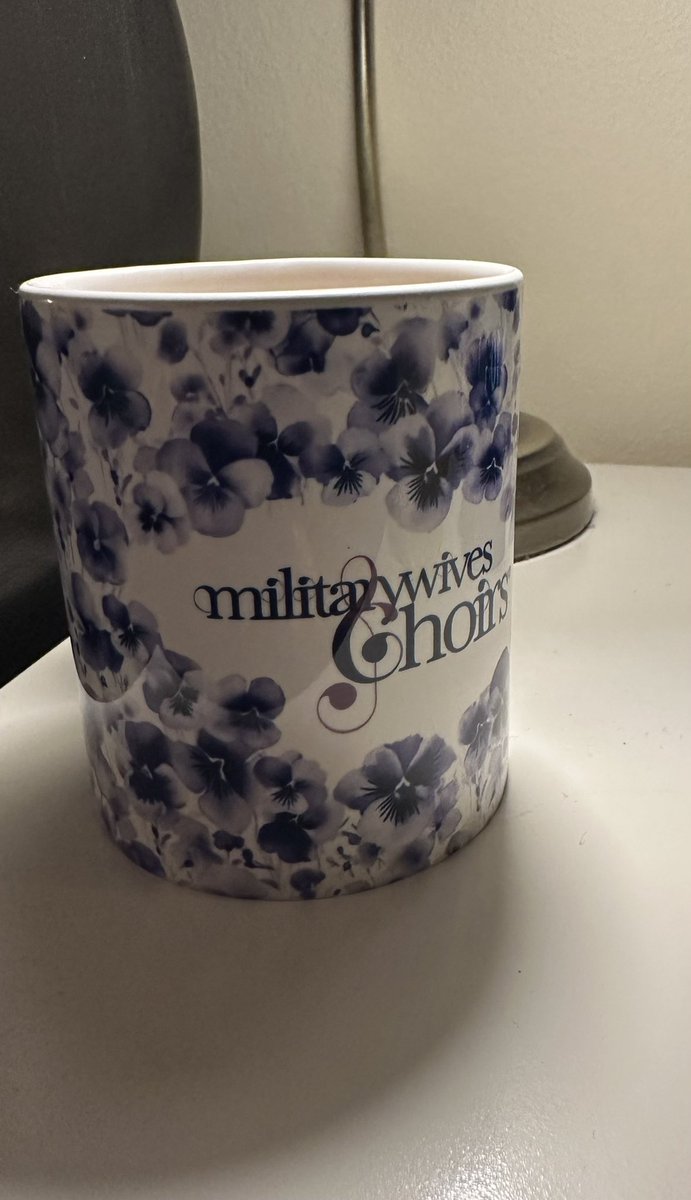 42issy's tweet image. Not just any mug it’s an @MWChoirs mug! Available from the @SSAFA shop now!