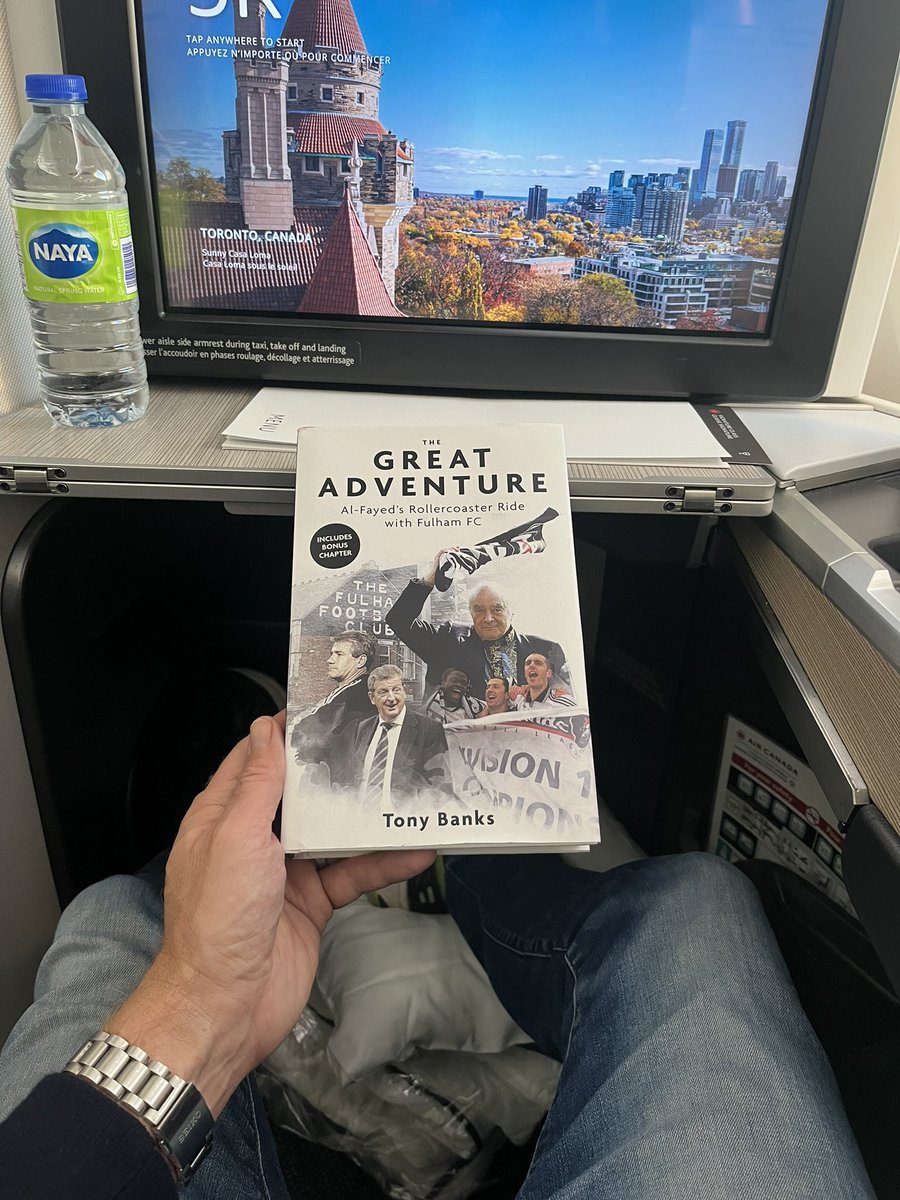Tom Greatrex 🌹⚽️☢️ (@tomjgreatrex) on Twitter photo This week’s book on a plane….
Fantastically readable account of the Fayed years at Fulham - many thanks <a href="/TonyBanksXP/">Tony Banks 💙</a>
Highly recommended - can get it here:
pitchpublishing.co.uk/shop/great-adv… This week’s book on a plane….
Fantastically readable account of the Fayed years at Fulham - many thanks <a href="/TonyBanksXP/">Tony Banks 💙</a>
Highly recommended - can get it here:
pitchpublishing.co.uk/shop/great-adv…