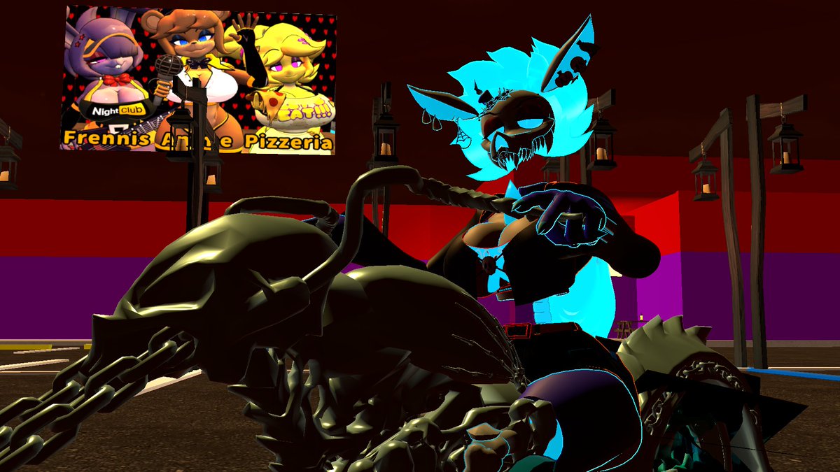 TechnoTheWolf04's tweet photo. #fazclaire #fazclaires #fnia #ghostrider #marvel #hallowqueen #hallow #fire #demon #cool #sexy #vrchat #vrc #vrcavatar #avatar
.
.
. Model by: @CryptiaCurves
"Look into my eyes, you have been stained by the blood of the innocent... Feel their pain!" https://t.co/4t75CRC6di