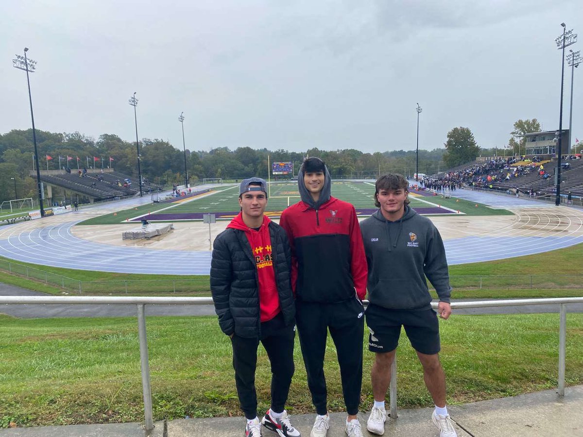 Had a fun time with my teammates at the <a href="/WCUGoldenRamsFB/">West Chester Golden Rams Football</a> Gameday visit. Thank you to <a href="/CoachJCurry/">Justin Curry</a> for the invite! <a href="/WCEastFootball/">WC East Vikings Football</a> <a href="/CoachStephenWCE/">Coach Stephen</a>