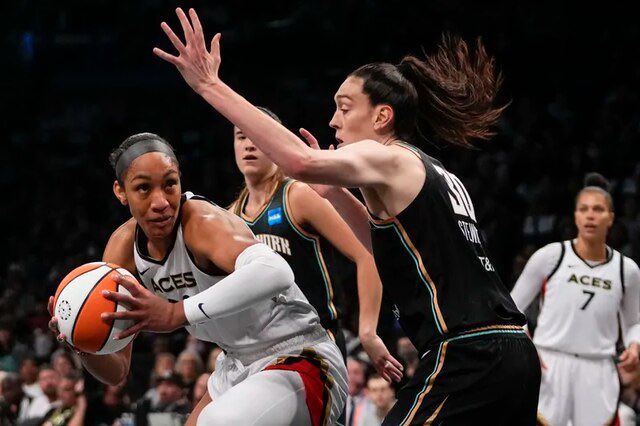 jtannenwald's tweet image. New York Liberty stave off #WNBAFinals sweep with 87-73 win over Las Vegas Aces inquirer.com/sports/wnba-fi… via @phillyinquirer