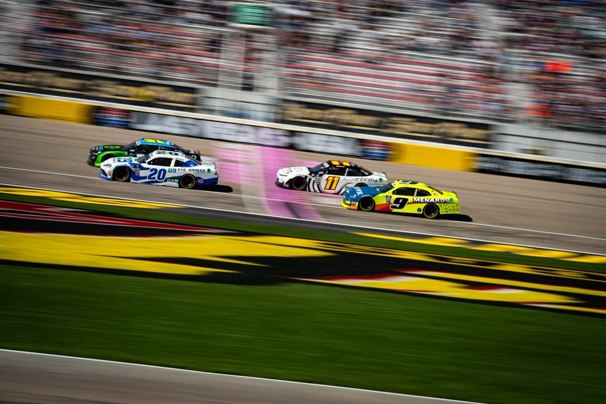 LayneRiggs99's tweet photo. Top 10 finish in the NASCAR @XfinityRacing series in only my 2nd start!!!

Raced up front all day with some of the best in the business and learned a ton

So thankful to @gocinfinity and @KauligRacing for letting me live out my dream

I’m hungry for more 💪🏻 https://t.co/w7GNs1fvjC