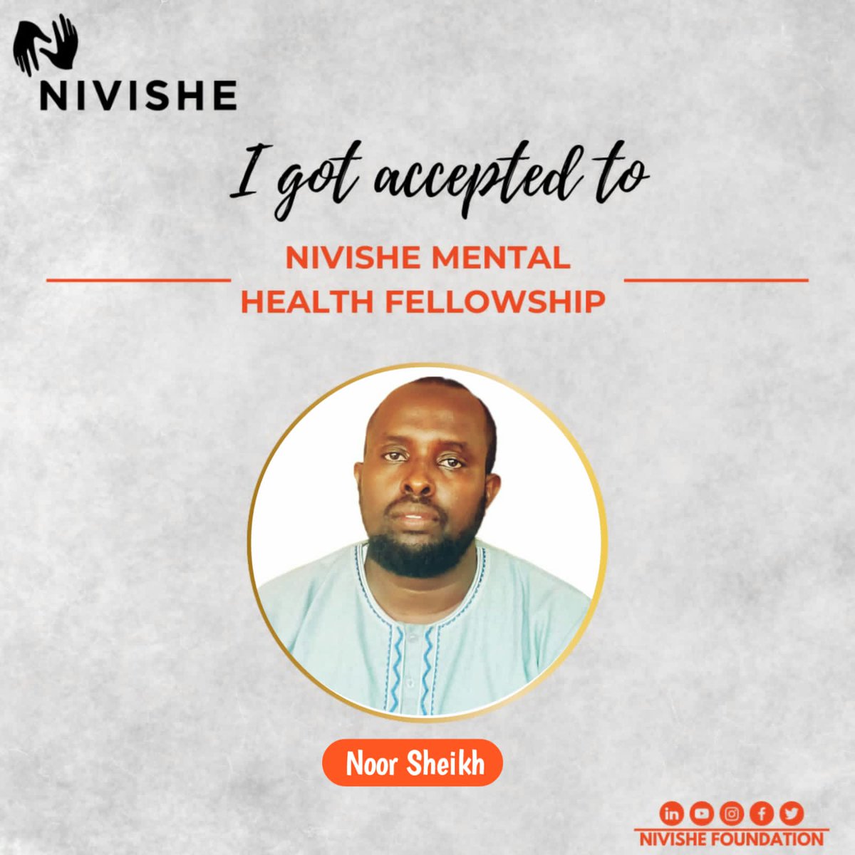 Thrilled and honored to be accepted as part of @NivisheFoundation
#Nivishementalfellowship!
Looking forward to joining this group of 50+ people from all across Kenya for this fellowship.
#NFMHF
#Nivishementalhealthfellowship
#mentalhealth