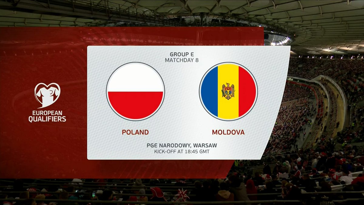 Full Match: Poland vs Moldova