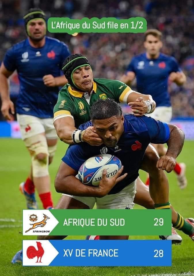 chanutj's tweet photo. Les deux matchs du jour montrent que le jeu du rugby progresse mais pas son arbitrage… 
Triste journée pour l’équité sportive. 
De nombreux matchs de la CDM posent questions! 
A quoi sert la vidéo alors que manifestement des faits de jeu auraient du être contrôlés?
C’est un vrai problème auquel @WorldRugby et la @ffrugby doivent sérieusement se pencher.,. 
La crédibilité des matchs de rugby en dépend.
#WRC #ENGvAFG #FRAAFS #RugbyWorldCup