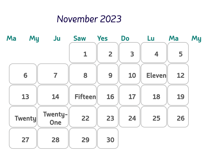Haven't been on the bird for a while, but these date inputs I came across are too good not to share