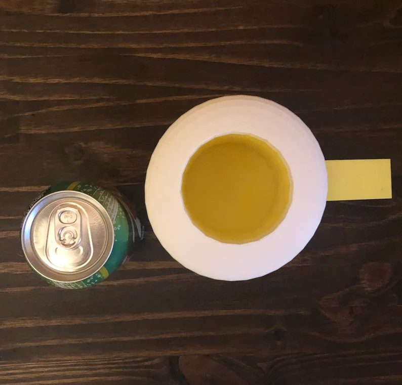ID3APrinting's tweet photo. Functioning #OSRS style beer 'koozie' with Ironman logo on the handle :) https://t.co/UMvg3Dx1aZ
