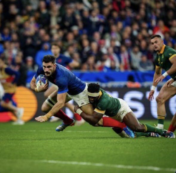 Dear France

You might have not made it to the semi-finals but believe me, you won this game!

Well done!!!👏🏾👏🏾👏🏾👏🏾👏🏾👏🏾👏🏾
#FRAvsRSA 
#FrenchRugby
#Springboks