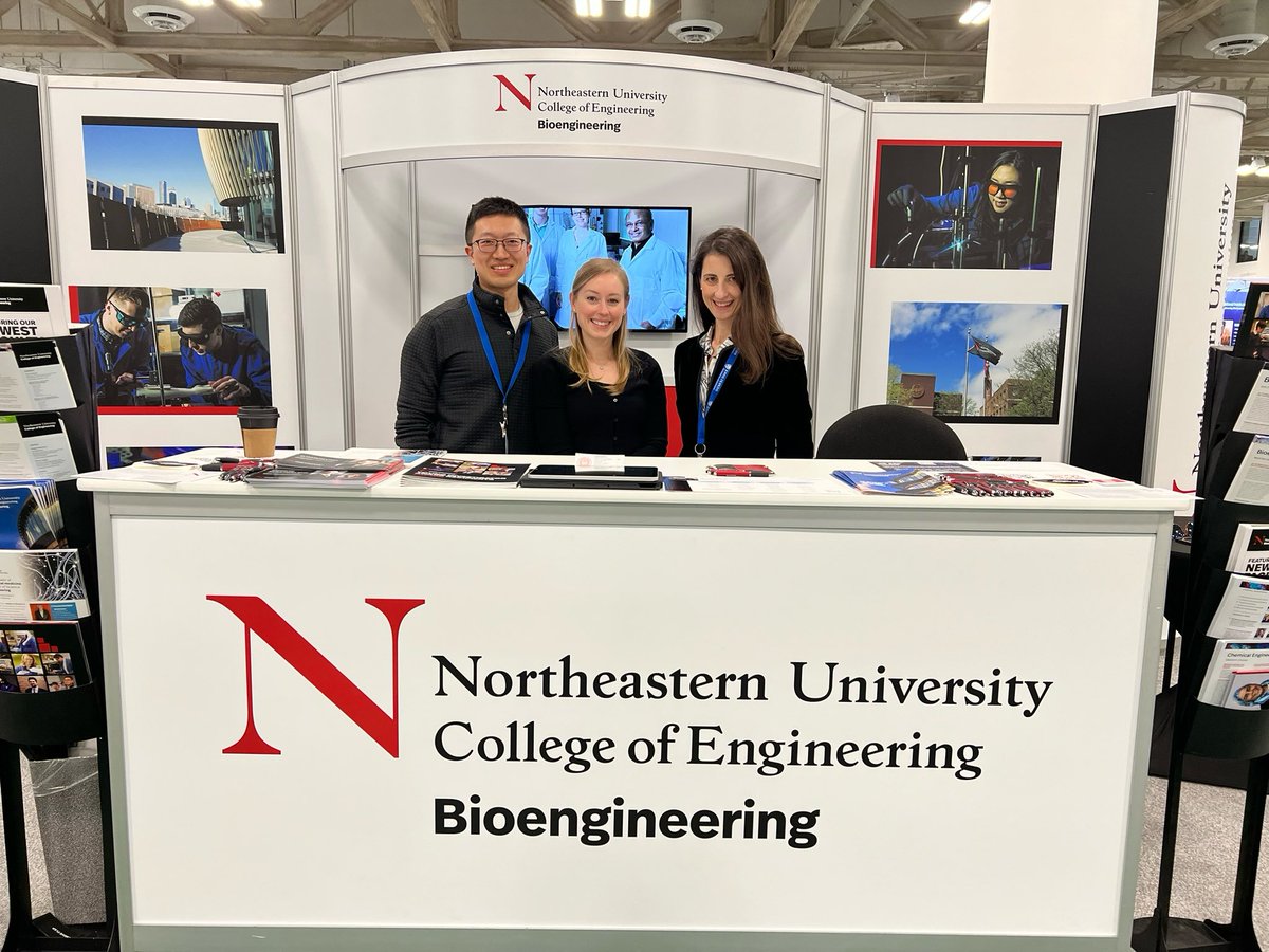Had such a blast at #BMES2023 - first time attending <a href="/BMESociety/">Biomedical Engineering Society</a> and chairing a session as a faculty member. Wonderful community gathering - All the best to young talents looking for positions!

🔔<a href="/NUBioE1/">Northeastern University Bioengineering</a> has faculty openings and my lab has grad stud/postdoc positions available
