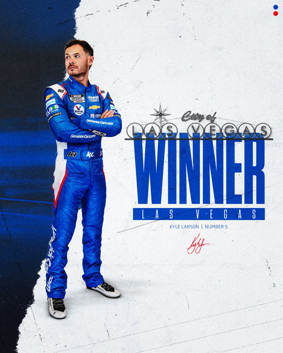 TeamHendrick's tweet image. DOMINATION.