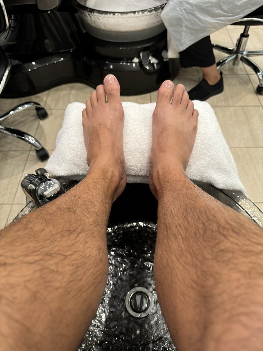 There are firsts for everything. Got my first mani-pedi. Man was I missing out!