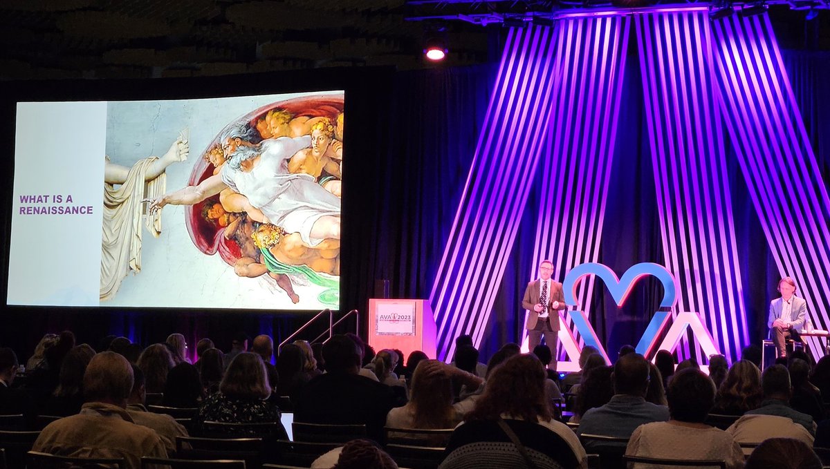 Nik Bappoo (@nikbappoo) on Twitter photo Legendary talk by <a href="/pcarriv/">Pete Carr</a> & <a href="/AndrewBulmer6/">Andrew C. Bulmer</a> this morning on the historical journey of vascular access & the renaissance the field is currently seeing! Thanks for sharing a sneak peak of what <a href="/VeinTech_AU/">VeinTech</a> has been up to and what to look forward to 🙌
<a href="/ISaveThatLine/">Association for Vascular Access</a> <a href="/AVATAR_grp/">AVATAR Group</a> Legendary talk by <a href="/pcarriv/">Pete Carr</a> & <a href="/AndrewBulmer6/">Andrew C. Bulmer</a> this morning on the historical journey of vascular access & the renaissance the field is currently seeing! Thanks for sharing a sneak peak of what <a href="/VeinTech_AU/">VeinTech</a> has been up to and what to look forward to 🙌
<a href="/ISaveThatLine/">Association for Vascular Access</a> <a href="/AVATAR_grp/">AVATAR Group</a>