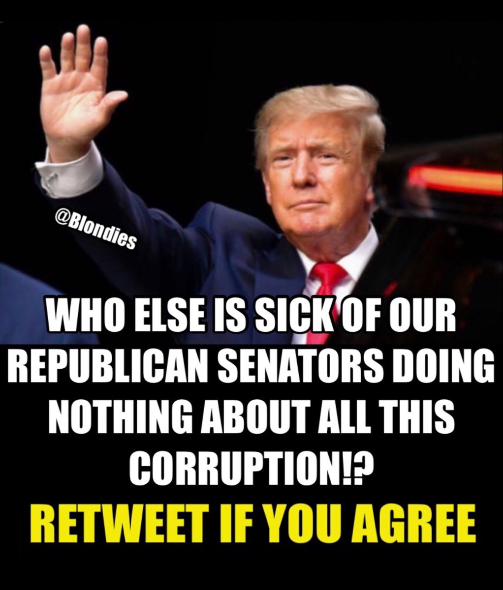 It should not matter what side of the aisle you are on corruption is corruption. You are either a part of the solution or a part of the problem. Clearly, the GQP is a part of the problem. Only a handful of them have publicly come out against Trump. Who's sick of this cowardly BS?