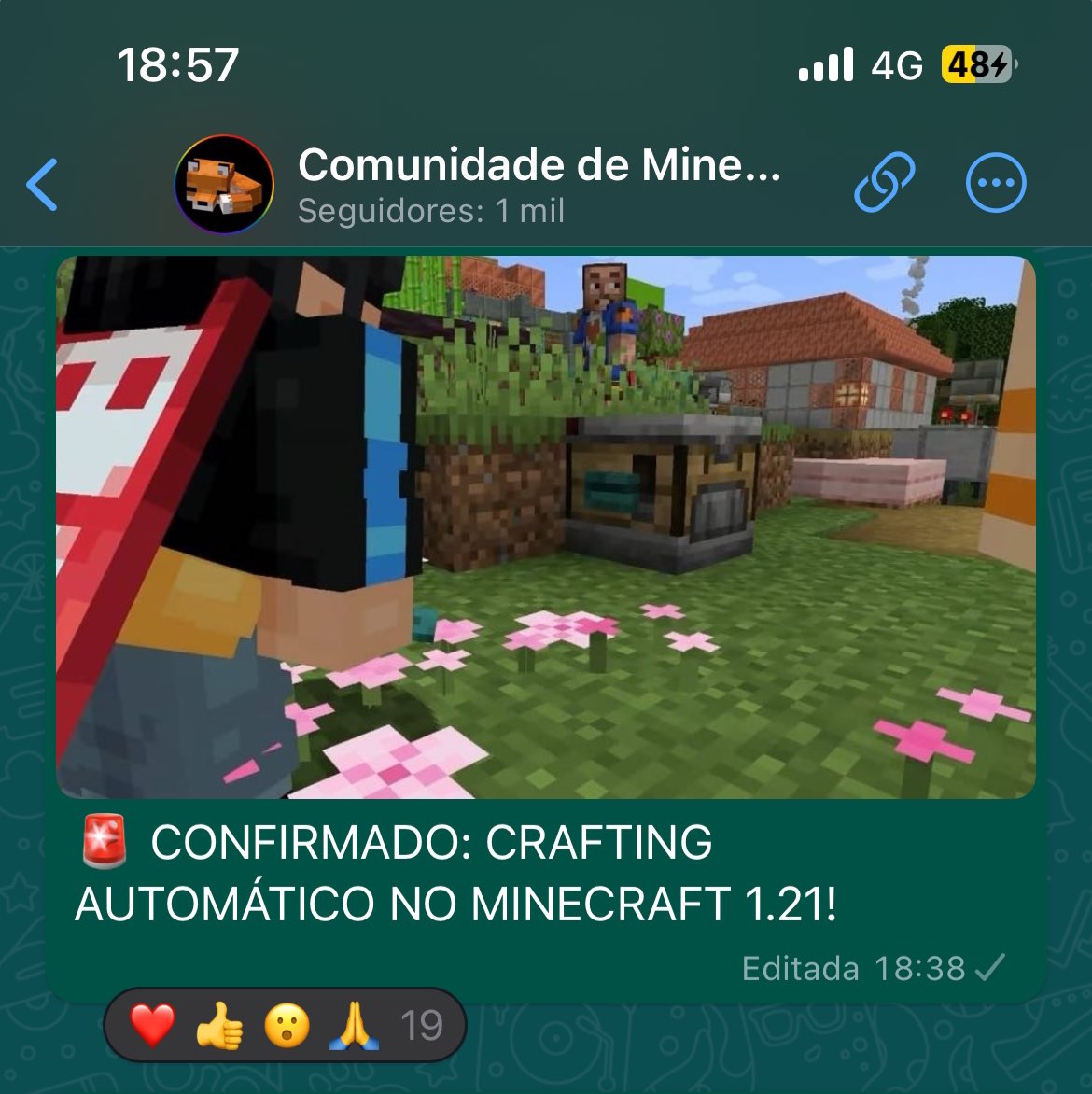 Comunidade de Minecraft on X:  / X