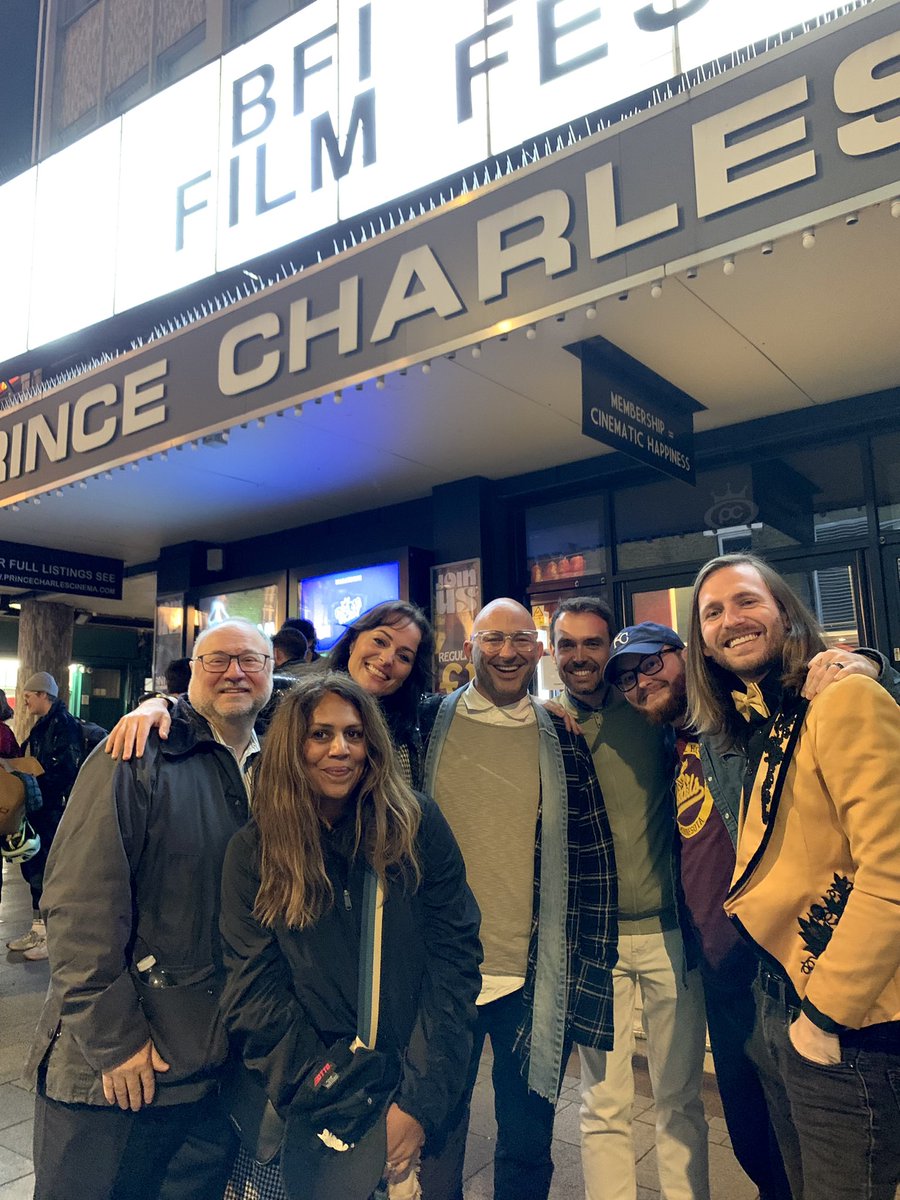 UK Premiere of @ChasingAmyDoc at @ThePCCLondon for the 67th annual @BFI #LondonFilmFestival! @filmhunk @MamaFilm1 @spacemanmills @Clare_BK @JeffreyAWeber1