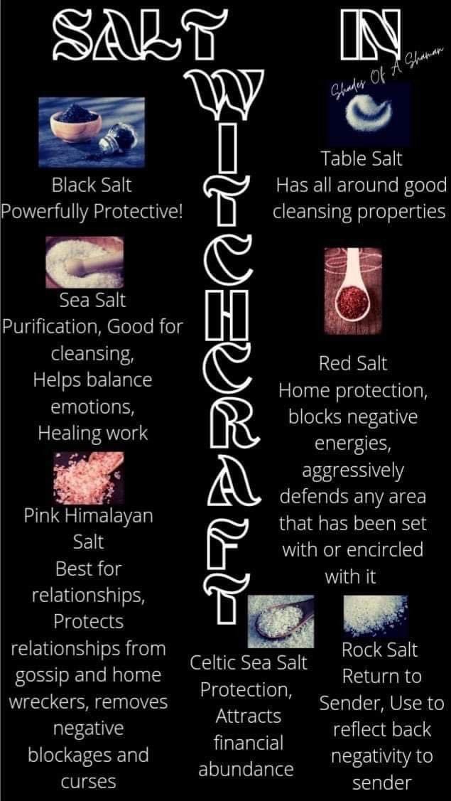 WelcomingWitch's tweet image. Discovering the mystical power of salt in witchcraft – a symbol of purification, protection, and grounding. 🌙✨ Exploring its ancient rituals and modern spells, weaving the essence of the earth into our craft. 🌿🔮 #SaltMagick #WitchcraftWisdom #EarthElements 🌟