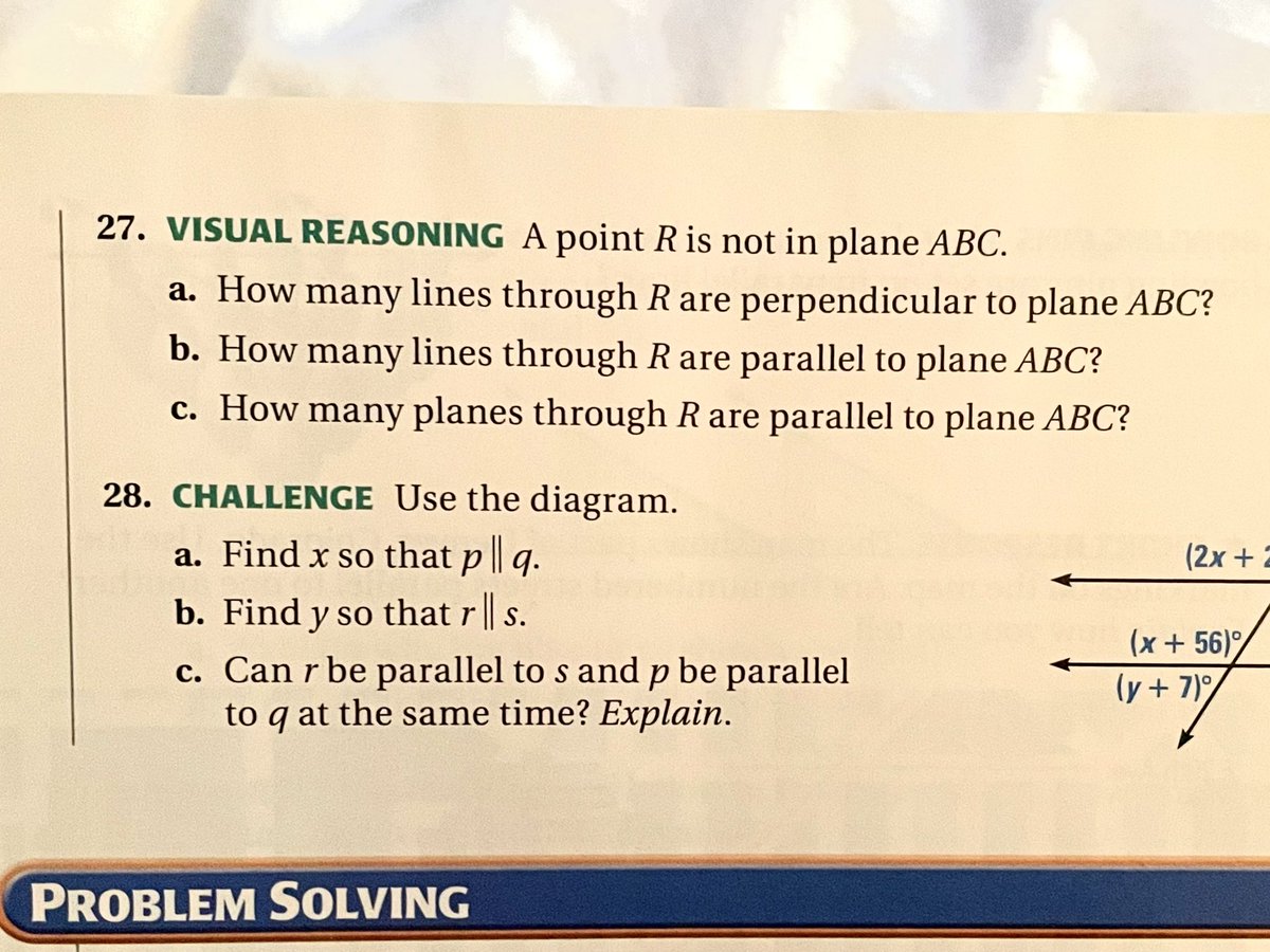 RevChrisDavis's tweet image. When your high schooler brings you a late night geometry homework question and all you want to do is talk about non-Euclidean possibilities. #MathNerd