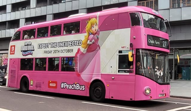 Nintendeal's tweet photo. these four buses pull up -- which one you getting in?
#MarioBus
#LuigiBus
#ToadBus
#PeachBus https://t.co/wPRkX5hgpJ