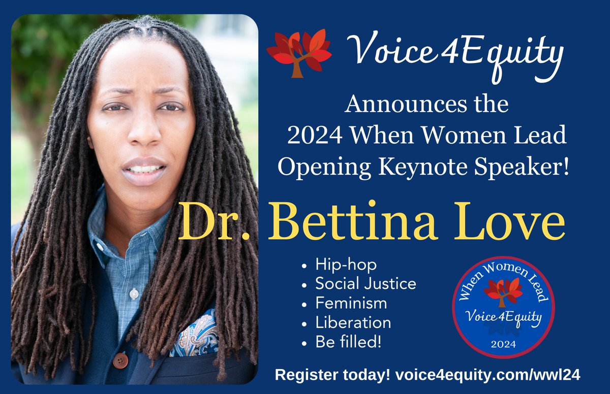 Join us as we once again engage in a by-women-for-women summit for education leaders that are truly committed to equity for our nation's diverse students. Register today at voice4equity.com/wwl24