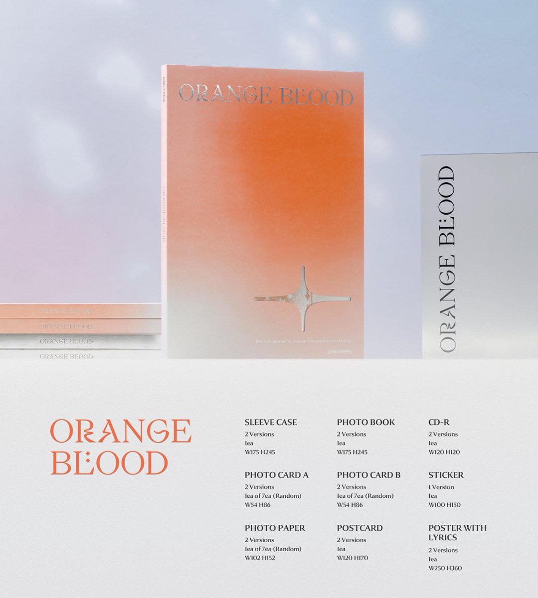 jhwdaze's tweet photo. ENHYPEN ORANGE BLOOD ALBUM
WTS NONPROFIT PH GO 

☑️from Weverse w/ POB

STANDARD 
Random: ₱910
Set: ₱1820

ENGENE 
Random: ₱670
Set: ₱4690

DOP: Nov 16
1st 5 buyers: FREE SF
Normal ETA

☁️ 1 album ordered = ₱7 donation for cb funds
🛒 ORDER HERE: https://t.co/KSJIvivbDR https://t.co/6Qr70gCmHe