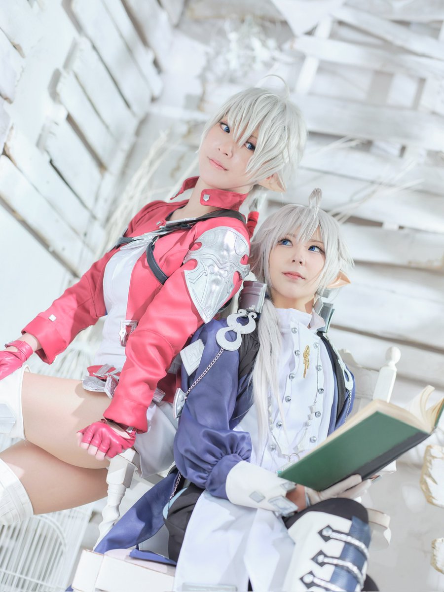 necomimi_cos's tweet photo. 【FFXIV/cosplay】

アリゼー▶ゆもねちゃん@yumop0823 
アルフィノ▶まこにゃん

photo▶ﾕｹｵさん@ukeo88 
studio▶@hacostadium 

#にゃんこす #FFXIV #FF14 #ffxivcosplay #cosplay #コスプレ #アルフィノ #アリゼー #FINALFANTASYXIV https://t.co/GZIg6Odn1g