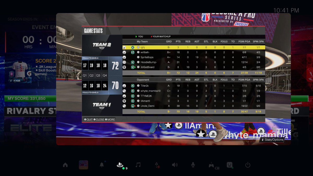 Shoutout to my teammates during the tourney🤞🏾🔒@JcGotBoard @xVengy1 <a href="/YkWill1k/">Will1K👹</a> <a href="/xlghjj/">lghj</a> 

GGs to <a href="/UncleDemi/">Uncle Demi</a> <a href="/tiller2x/">Tiller</a> <a href="/TTYME2K/">TTYME2K</a> for the competitive games throughout the tourney🤝.