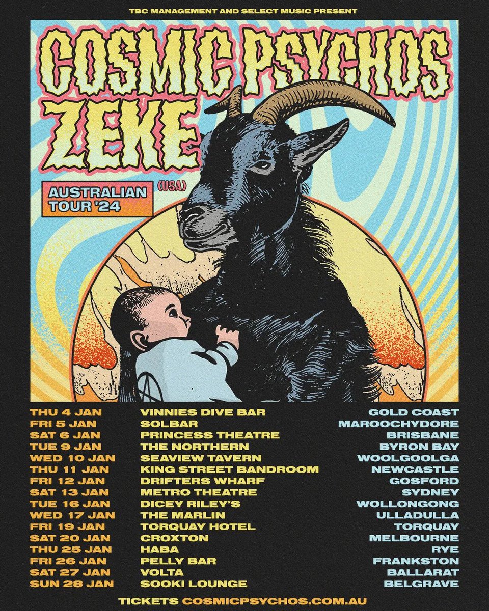 HiFiWay (@hifiwaypopchron) on Twitter photo .<a href="/deathproofpr/">⚡️Deathproof⚡️</a> Congratulations to the Cosmic Psychos who are celebrating their 40th anniversary with a big tour of Australia… hifiway.live/2023/10/16/cos… .<a href="/deathproofpr/">⚡️Deathproof⚡️</a> Congratulations to the Cosmic Psychos who are celebrating their 40th anniversary with a big tour of Australia… hifiway.live/2023/10/16/cos…