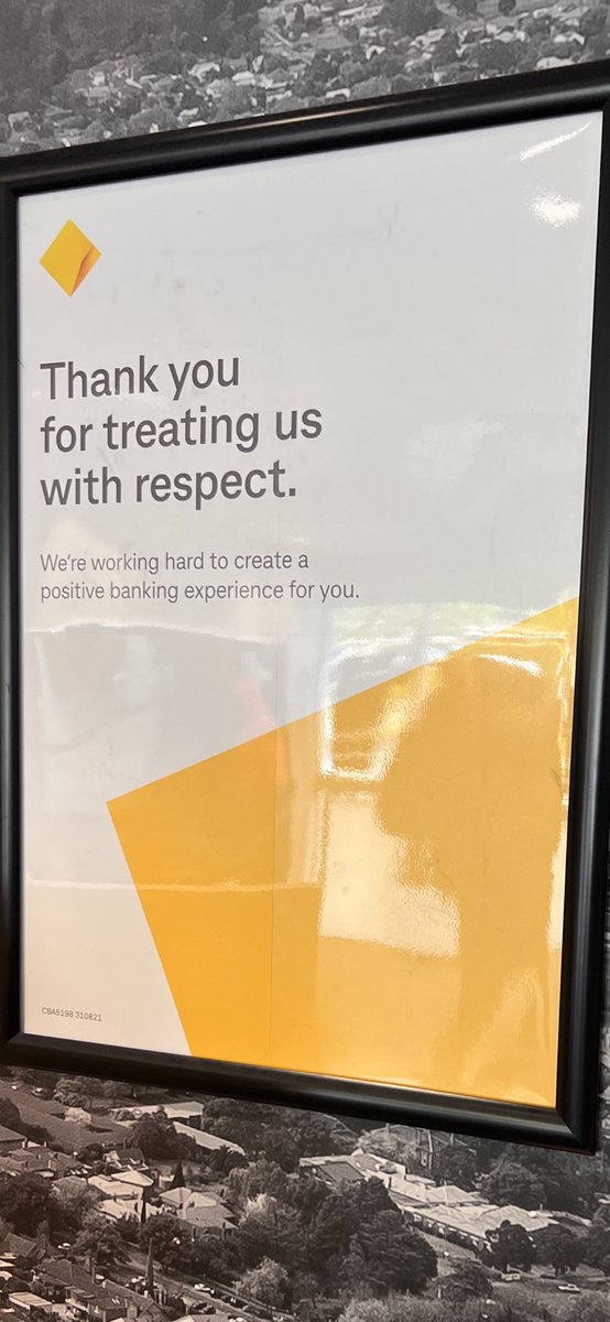 craig3352's tweet photo. Here I am in the @CommBank branch (now non-teller staffed), to get some change, sitting, facing the change machine I’m not allowed to use, while I wait in queue for one of the passive-aggressive, non-tellers to get me some change. 🫠
#WhichBank https://t.co/F4mmHEDIOd