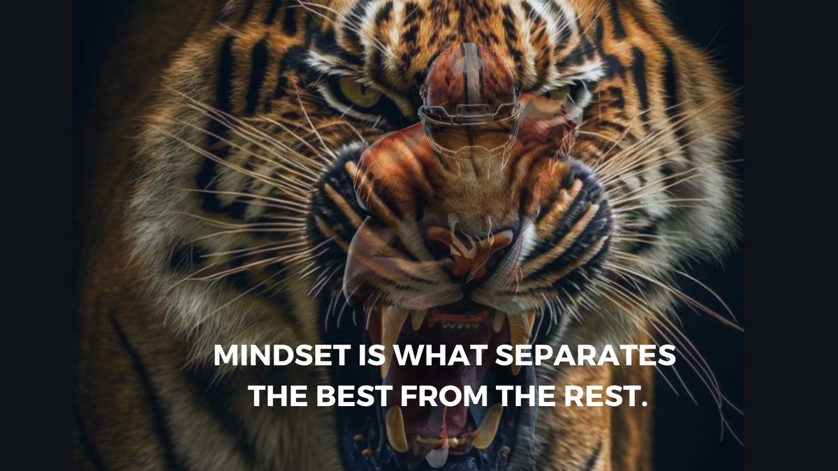 OIfootballbc's tweet photo. #mondaymindset Mindset is what separates the best from the rest. When all odds, all statistics, &amp; all mouths around you say you have no chance, don't even blink. Let the fire inside you burn even brighter!
Photo credit: @tygerz_designs
Quote credit @Disciplined.Mindset_ https://t.co/I3DiQb4KsH
