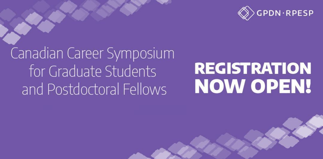 College of Graduate & Postdoctoral Studies (@uofscgps) on Twitter photo The 4th annual Canadian Career Symposium for Graduate Students and Postdoctoral Fellows  is happening October 24th to 26th! Join students and fellows across Canada for presentations which explore professional development and careers alike! Register here buff.ly/46BLBjb The 4th annual Canadian Career Symposium for Graduate Students and Postdoctoral Fellows  is happening October 24th to 26th! Join students and fellows across Canada for presentations which explore professional development and careers alike! Register here buff.ly/46BLBjb
