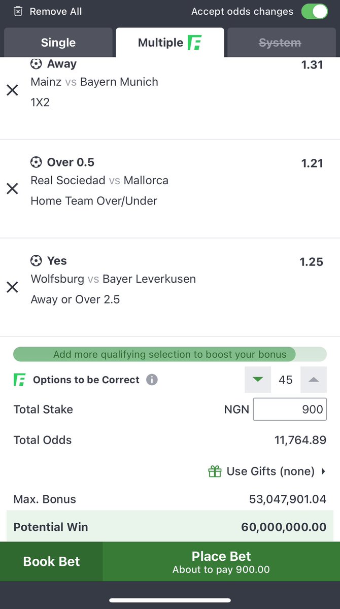 For the past few days I have been working on 60M Longshot with very low stake. Been statistically, analysis and head 2 head working on👇 Straight win (teams with high winning record based on team form) Win/over2.5 ( teams with fair winning record & high scoring per game) Over…